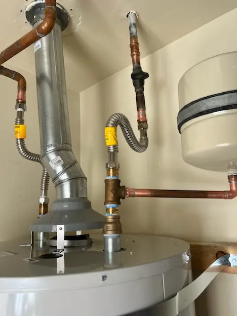 Water heater installation and plumbing repair in O'Fallon